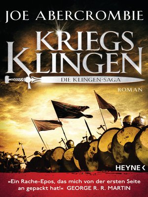 cover image of Kriegsklingen